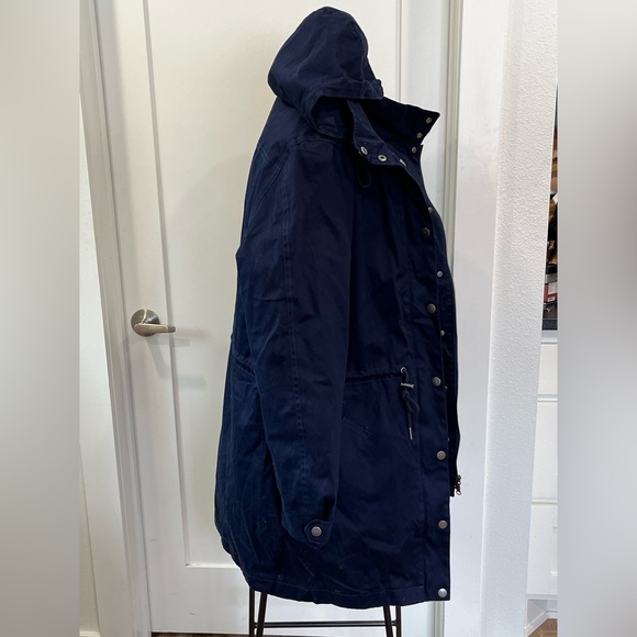 NWOT WoolOver cotton coat with buttoned in lining - Picture 5 of 13